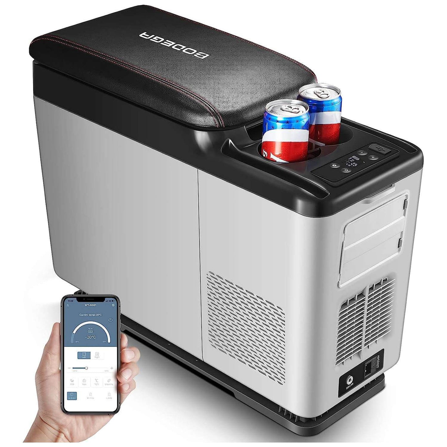 BODEGAcooler Mini Portable Car Armrest Refrigerator 9qt/8L  - CF8