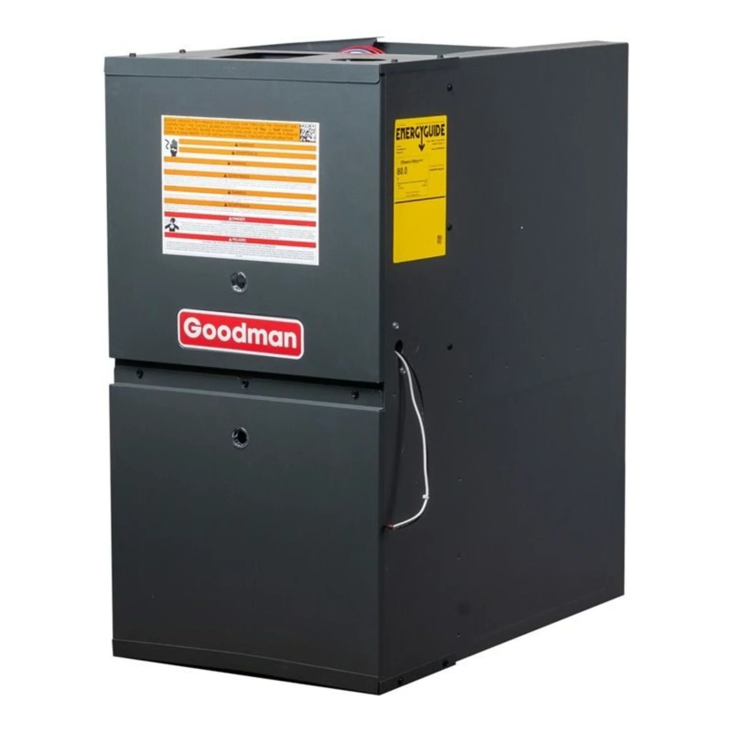 Goodman - 100,000 BTU 80% Gas Furnace - 21" Width - Downflow / Horizontal - Single Stage - 115V - R32 - GD9S801005CN