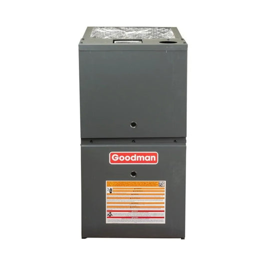 Goodman - 80,000 BTU 80% Gas Furnace - 21" Width - Upflow / Horizontal - Single Stage - 115V - R32 - GR9S800805CU