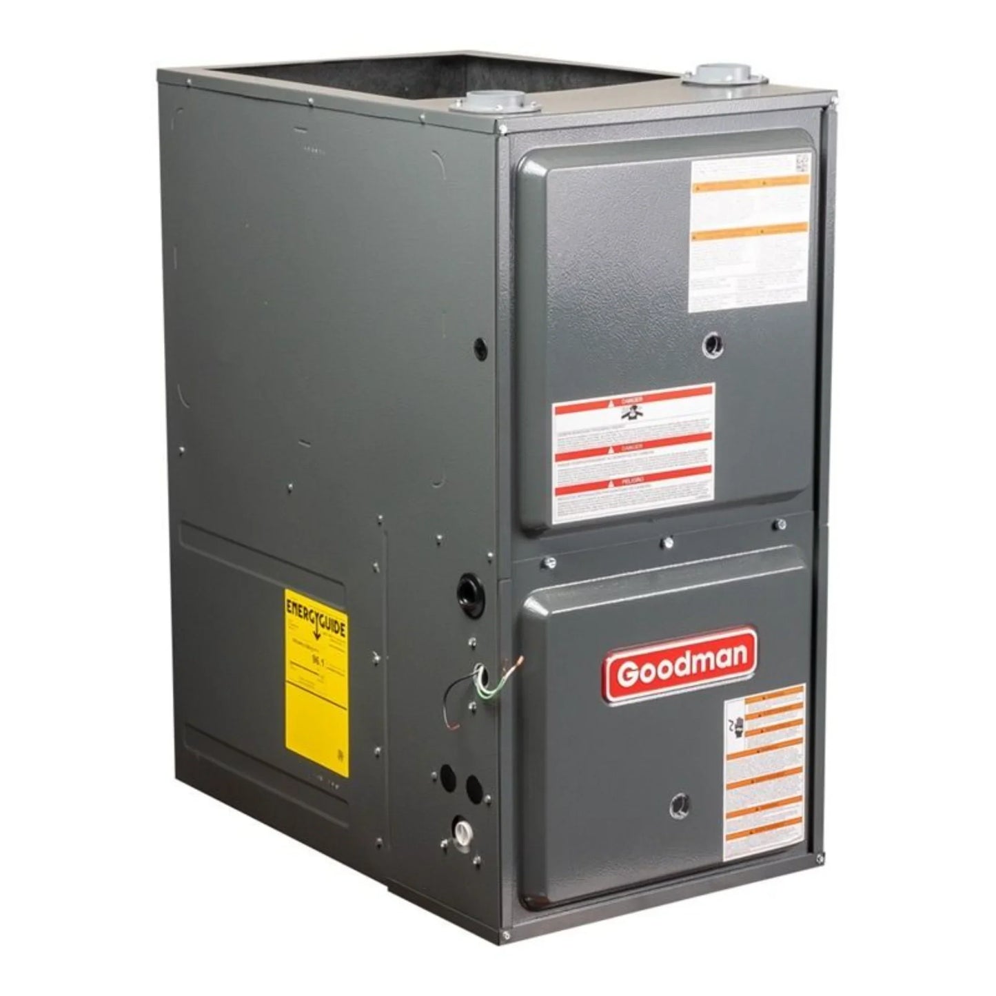 Goodman - 100,000 BTU 96% Gas Furnace - 21" Width - Downflow / Horizontal - Single Stage - 115V - R32 - GD9S961005CN