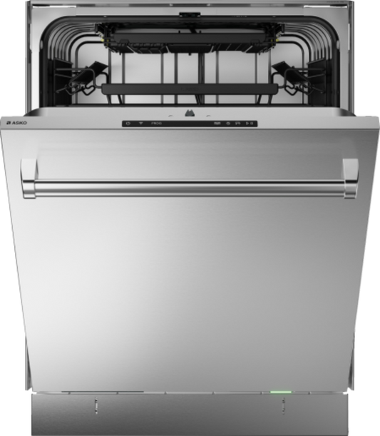 Asko 50 Series 24 Inch Stainless XXL Tub Dishwasher with T-Bar Handle - DBI565TXXLS