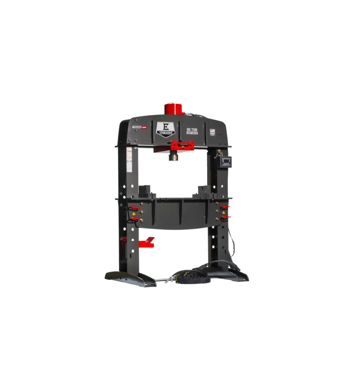 EDWARDS 60 Ton Shop Press w/ PLC & Portable Power Unit 3 Phase, 460V - ED9-HAT8080