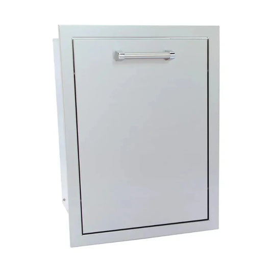 Kokomo Outdoor Kitchen Stainless Steel Trash/Propane Pull-Out - KO-TRHD