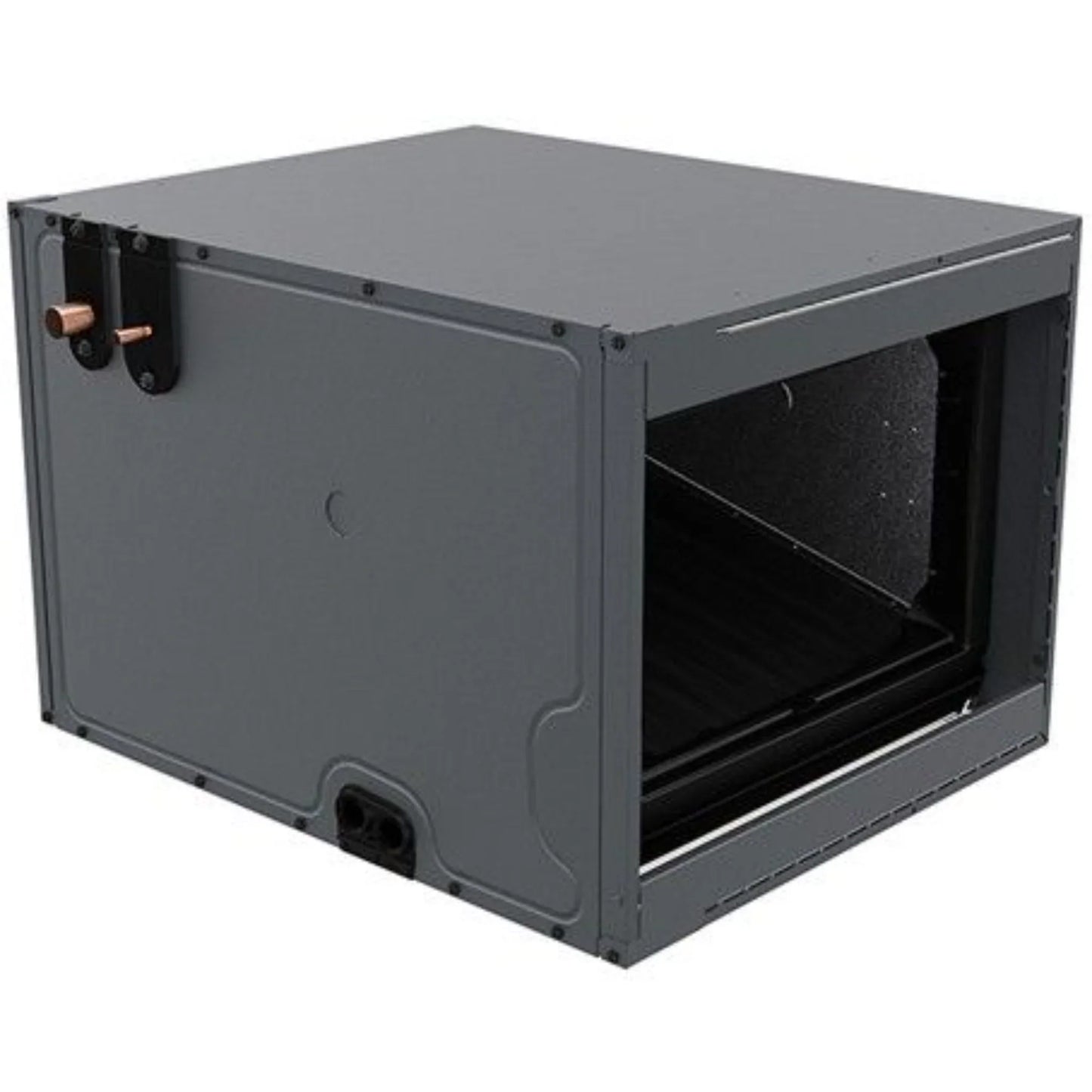 Goodman - 1.5 Ton/60,000 BTU 80% AFUE Gas Furnace and Air Conditioner System - Horizontal - 14.5 SEER2 - R32 - GLXS4BA1810