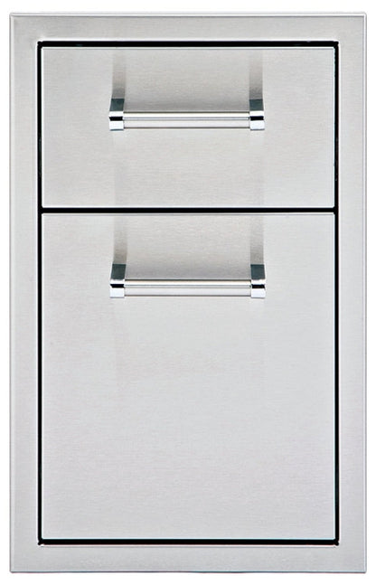 Delta Heat 13 Inch Double Storage Drawers - DHSD132-B
