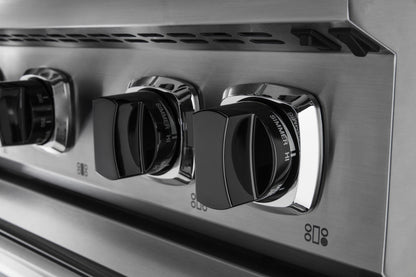 VIKING 36" Dual Fuel Range - VDR7362 Viking 7 Series Black - VDR73624GCSLP