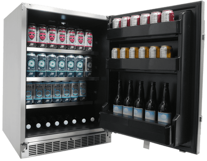 SILHOUETTE Silhouette 5.5 Cu. Ft. Built-in Outdoor All Fridge in Stainless Steel - DAR055D1BSSPRO