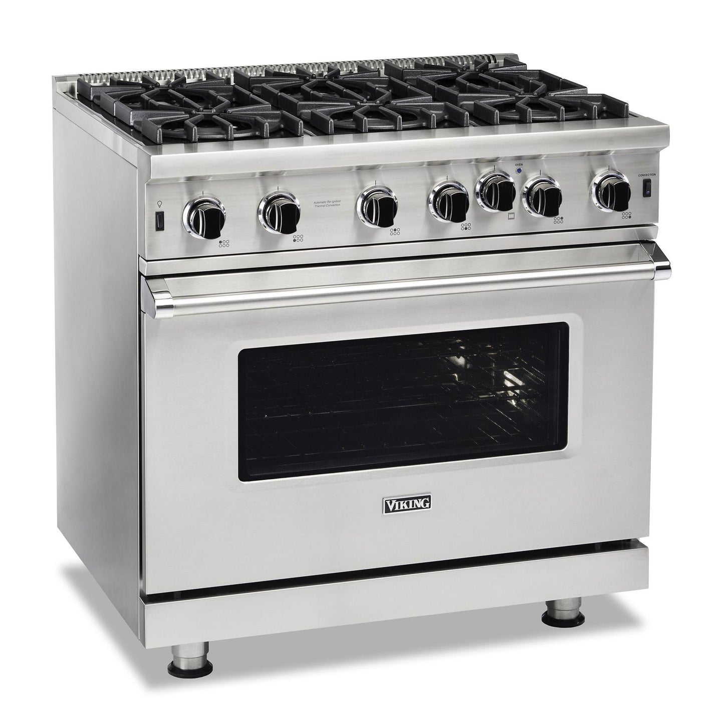 VIKING 36" Open Burner Gas Range Viking 5 Series White - VGIC53626BPWLP