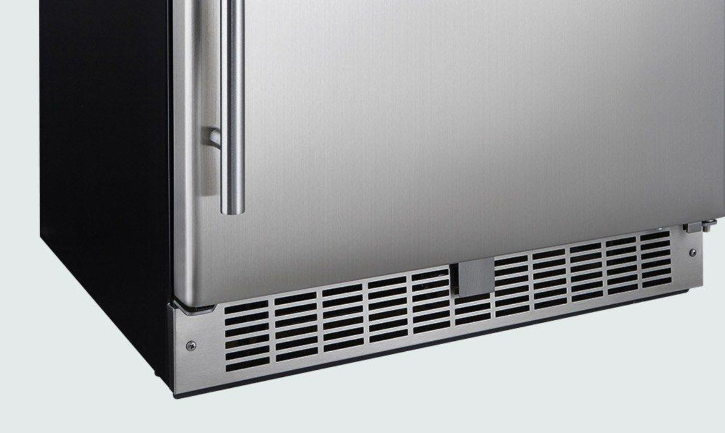 SILHOUETTE Silhouette 5.5 Cu. Ft. Built-in Outdoor All Fridge in Stainless Steel - DAR055D1BSSPRO