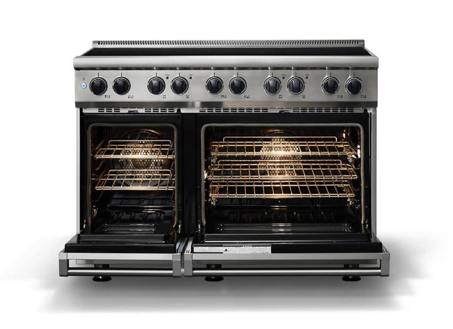 VIKING 48" Induction Range - Viking 5 Series in Stainless Steel - VIR54836BSS