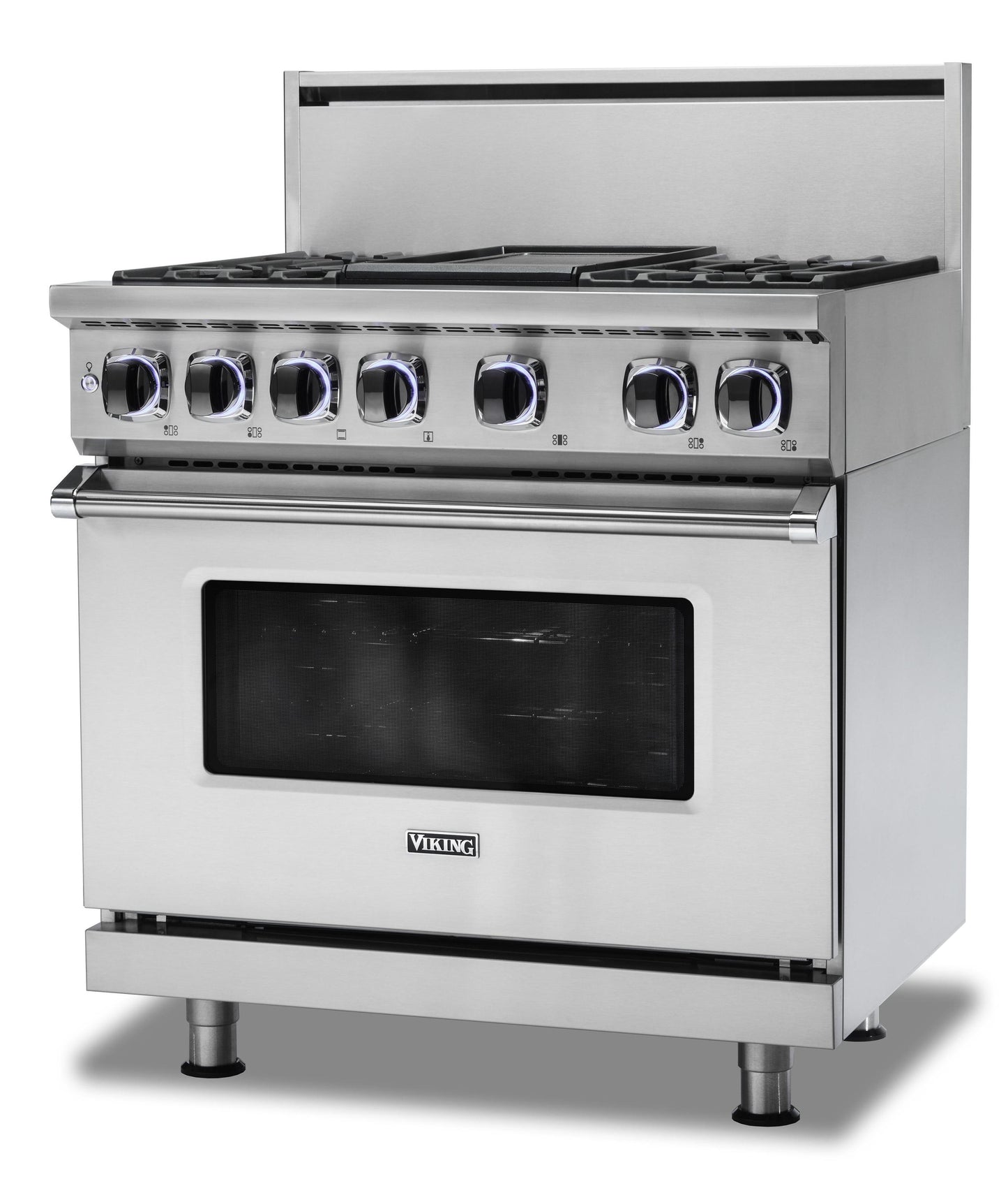 VIKING 36" Dual Fuel Range - VDR7362 Viking 7 Series Gray - VDR73624GMALP