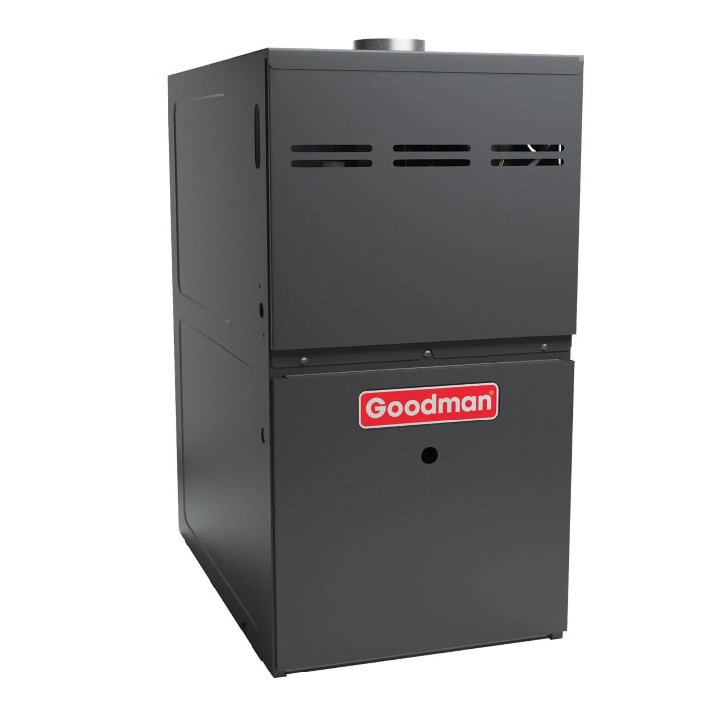 Goodman - 1.5 Ton/60,000 BTU 80% AFUE Gas Furnace and Air Conditioner System - Horizontal - 14.5 SEER2 - R32 - GLXS4BA1810