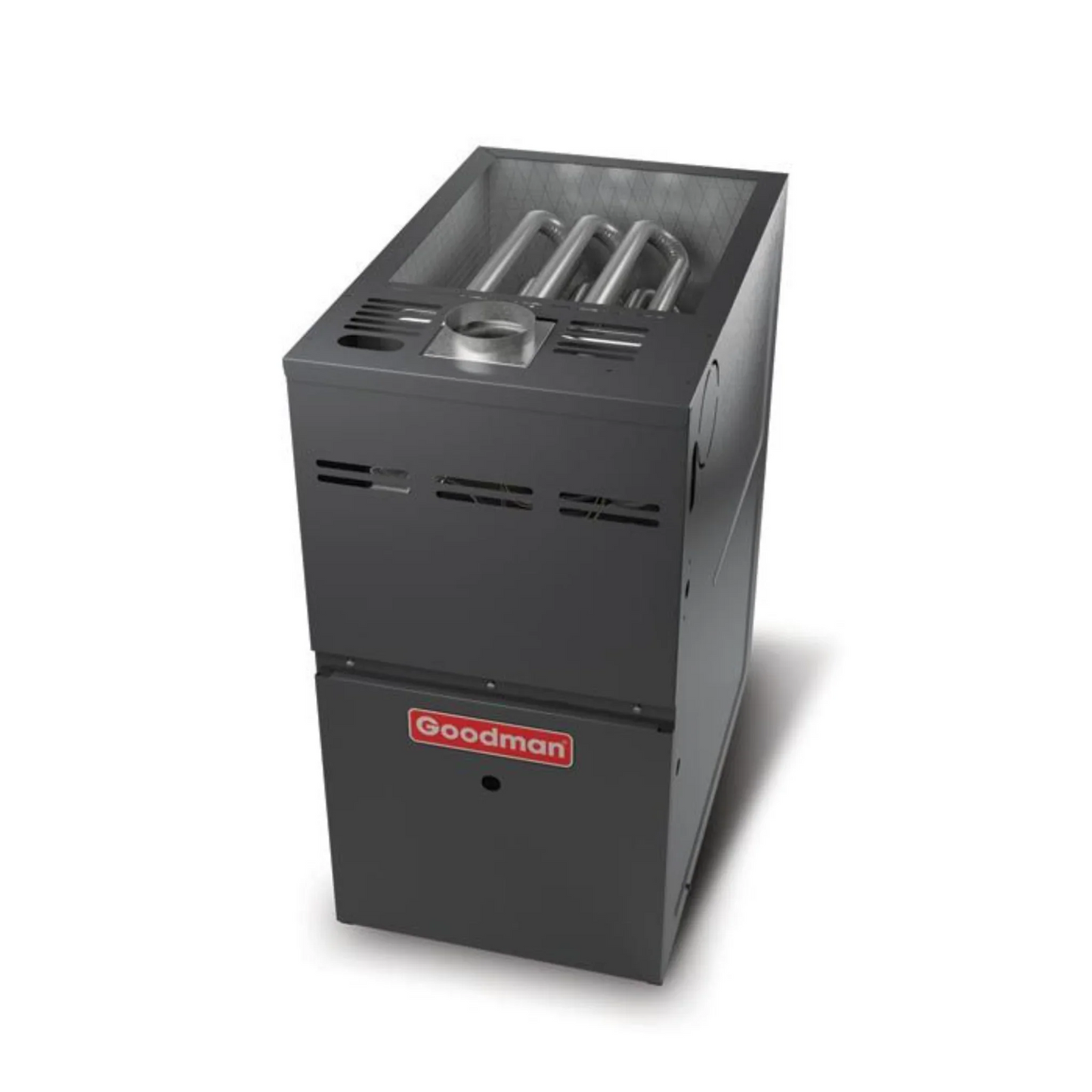 Goodman - 2 Ton/60,000 BTU 80% AFUE Gas Furnace and Air Conditioner System - Horizontal - 15 SEER2 - R32 - CHPTA2426B3