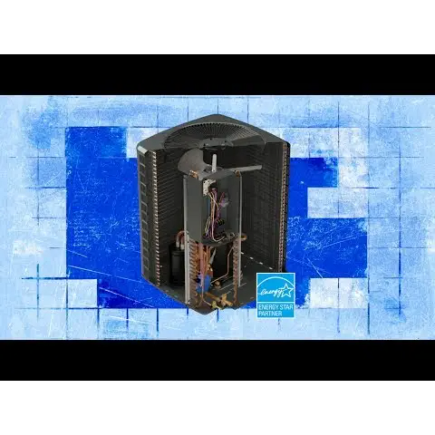 Goodman - 4 Ton/48,000 BTU Air Conditioner Condenser - SEER2 14.3 - Single Stage - R32 - GLXS4BA4810