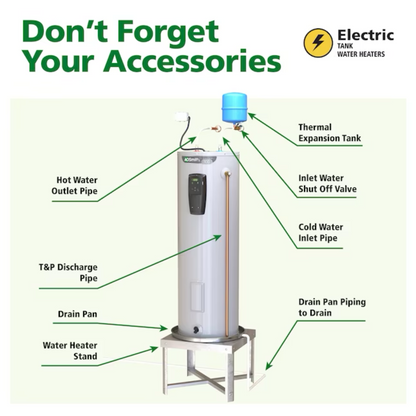 A.O. Smith  Signature 100 40-Gallon Short 4500-Watt Double Element Electric Water Heater - Item #816158 | Model #E6-40R45DV