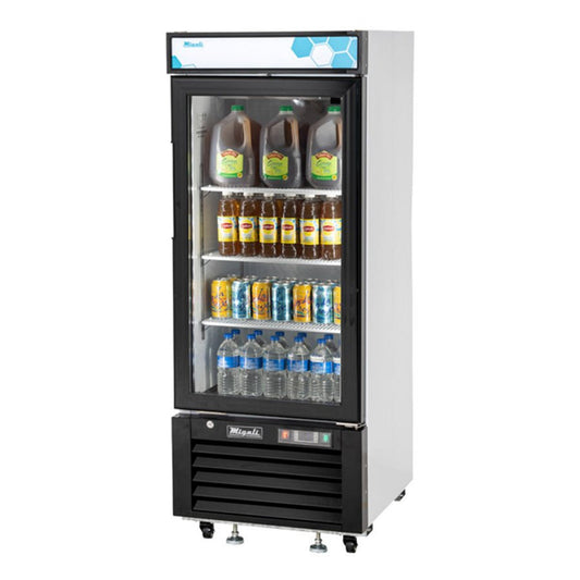 Migali  1-Glass Door Merchandiser Refrigerator 10 Cu Ft - C-10RM-HC