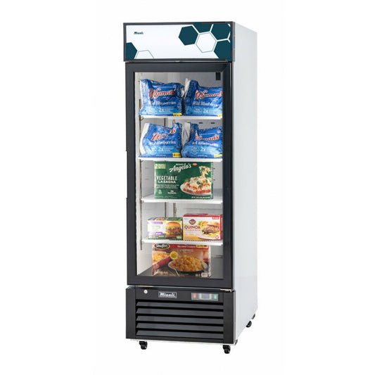 Migali  1-Glass Door Merchandiser Freezer 23 Cu Ft  - C-23FM-HC