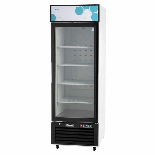 Migali  27" Swing Glass Door Merchandiser Refrigerator – 23 Cu Ft - C-23RM-HC
