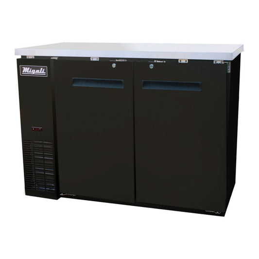 Migali  48.75” Refrigerated Back Bar Cabinet 11.8 Cu Ft - C-BB48-HC