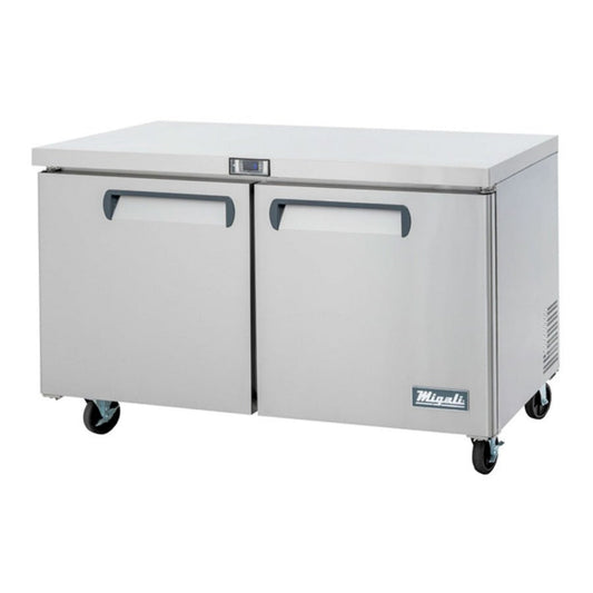 Migali  Double Door Undercounter Freezer – 18.2 Cu Ft - C-U60F-HC