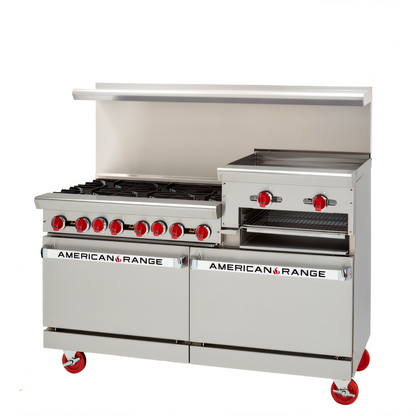 American Range  Gas Ranges - AR-4B-12RG-C